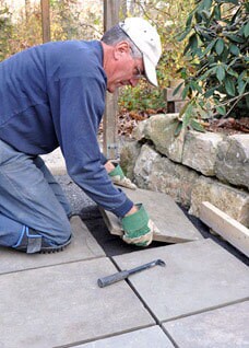 Install Interlocking Paving Stones